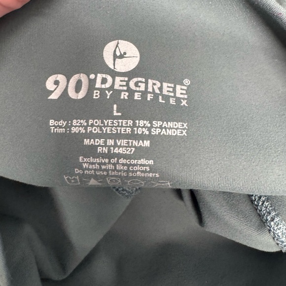 90 Degree Women’s Green Pants - Picture 2 of 2